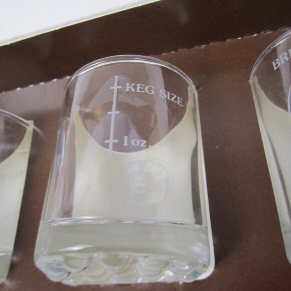 The Keg "Break Loose" The Keg Party Pack Shot Glasses - 1970"s - Vintage - Picture 5 of 11